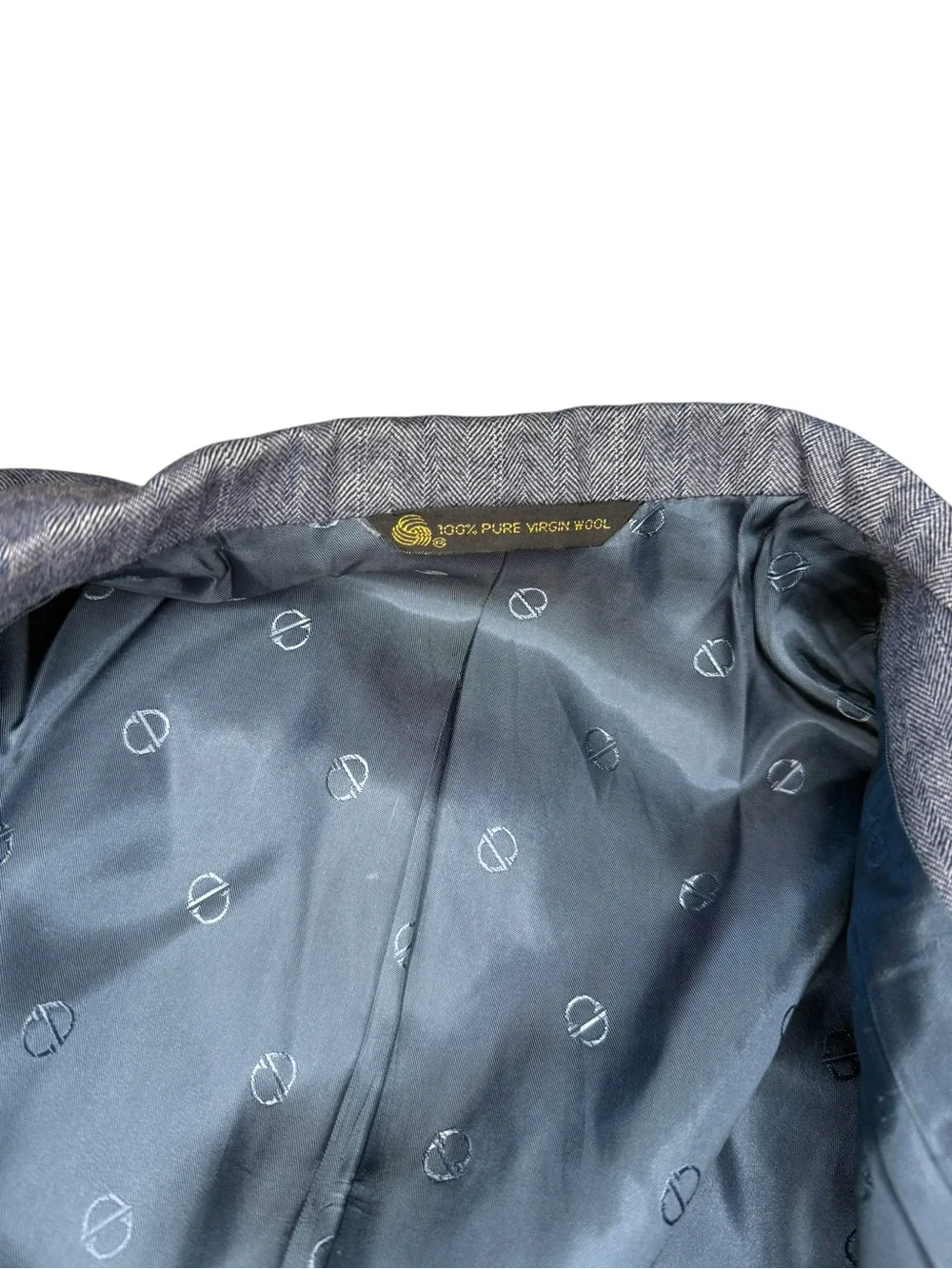 Dior Men's Heather Gray Sport Coat - Two-Button Blazer